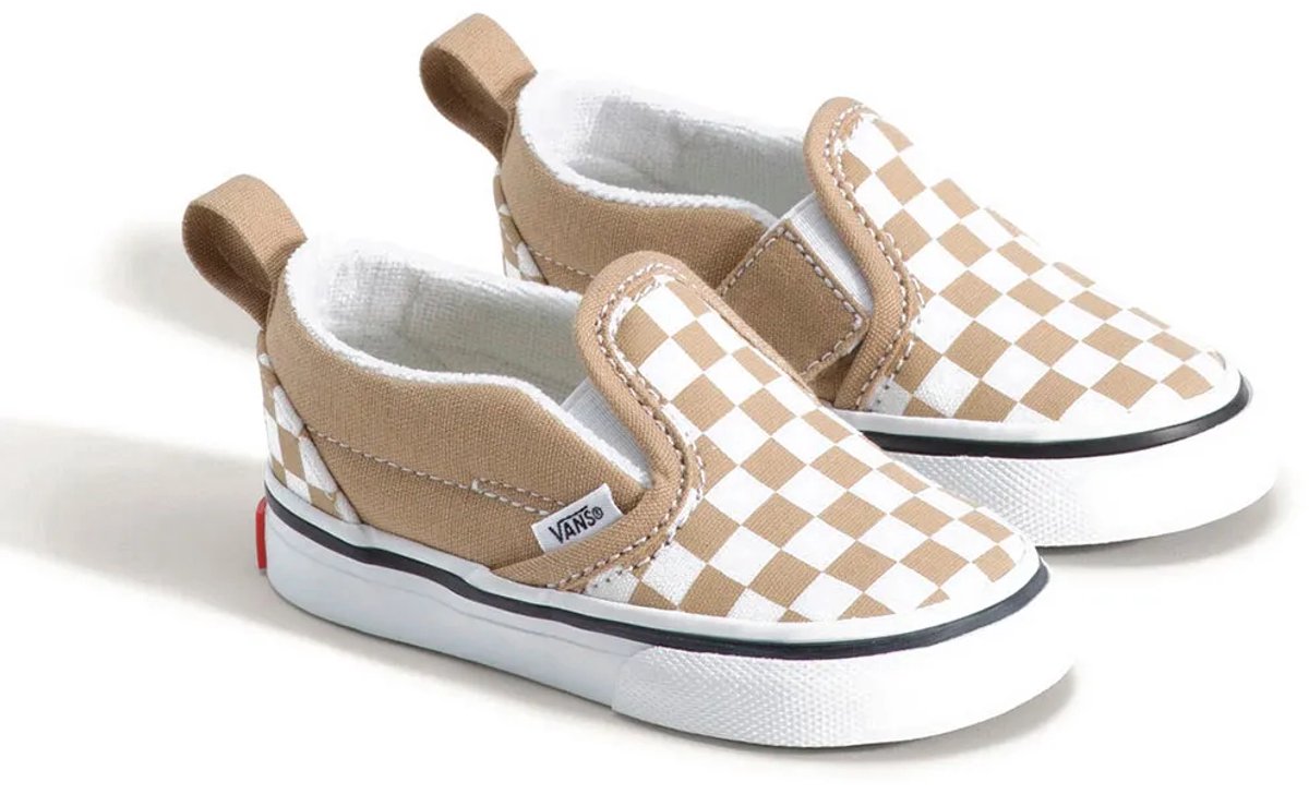 Vans Slip-on V Schoenen 1/2 Kinderen Color Theory Checkerboard Incense