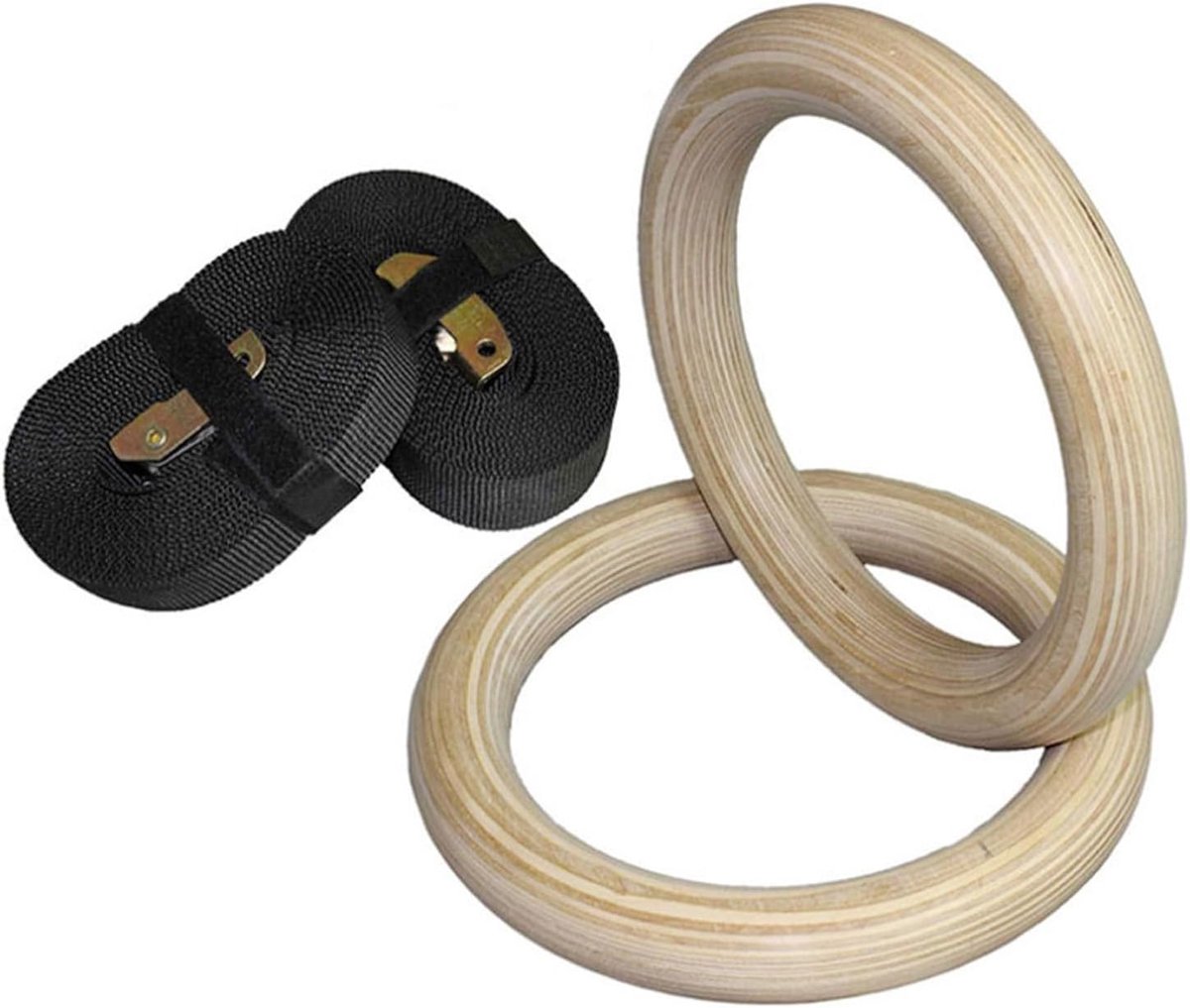 Ringen met riemen, verstelbare calisthenics ringgespen