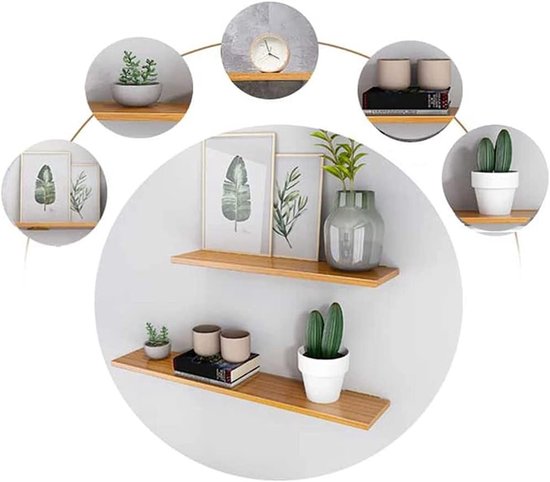Set van 2 Hoekplank Steunen met Schroeven voor Boekenkasten, Keukenplanken en Badkamerplanken, Ideaal voor Wanddecoratie en Ruimtebesparing — afbeelding 3