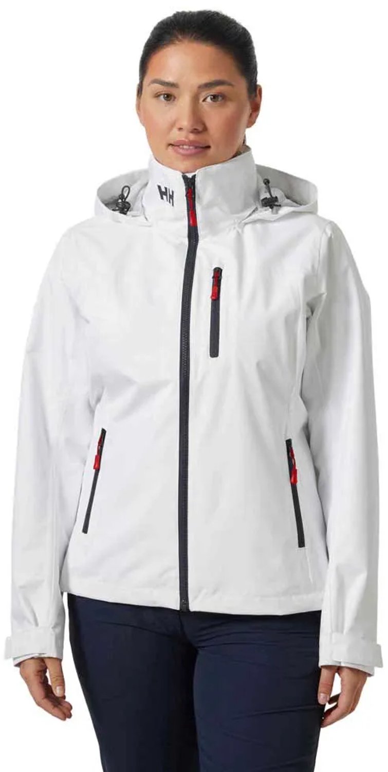 Helly Hansen Crew Hooded 2.0 Jas Vrouw Wit