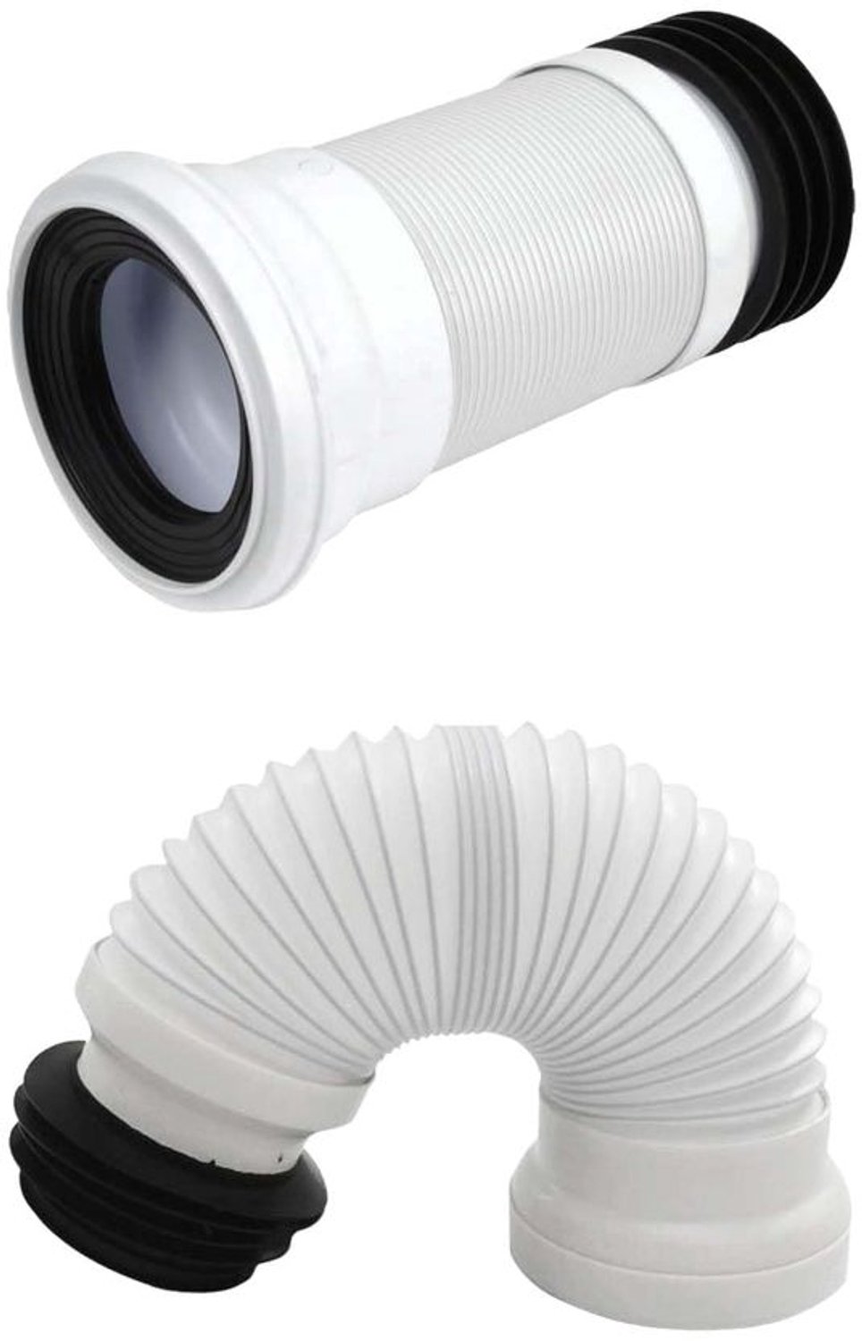 Aansluitslang Toilet Uitbreidbaar - Flexibele Wc-Aansluiting 260-500 mm