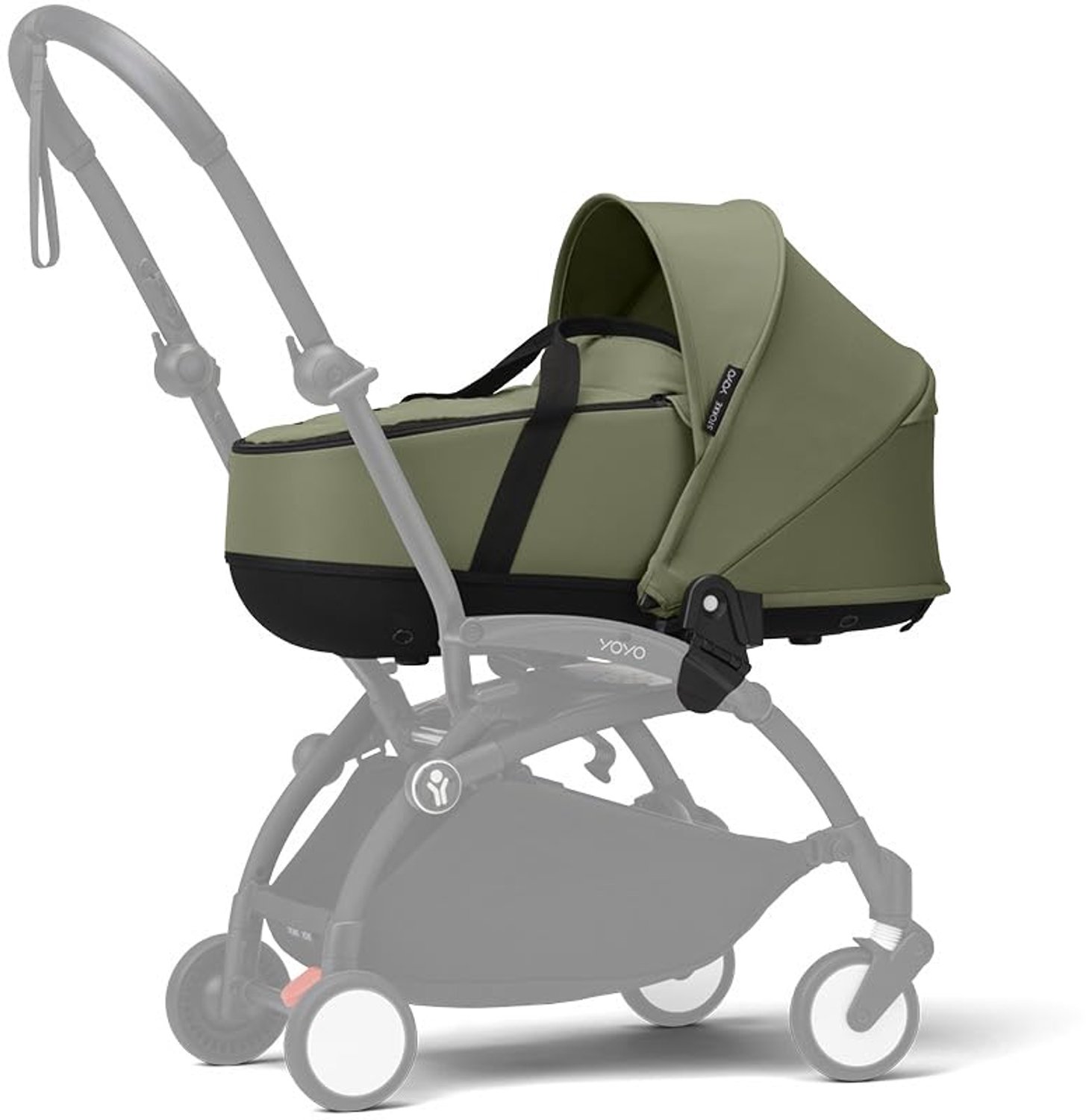 Newborn Shell - Inclusief matras en voetenzak - Olijf