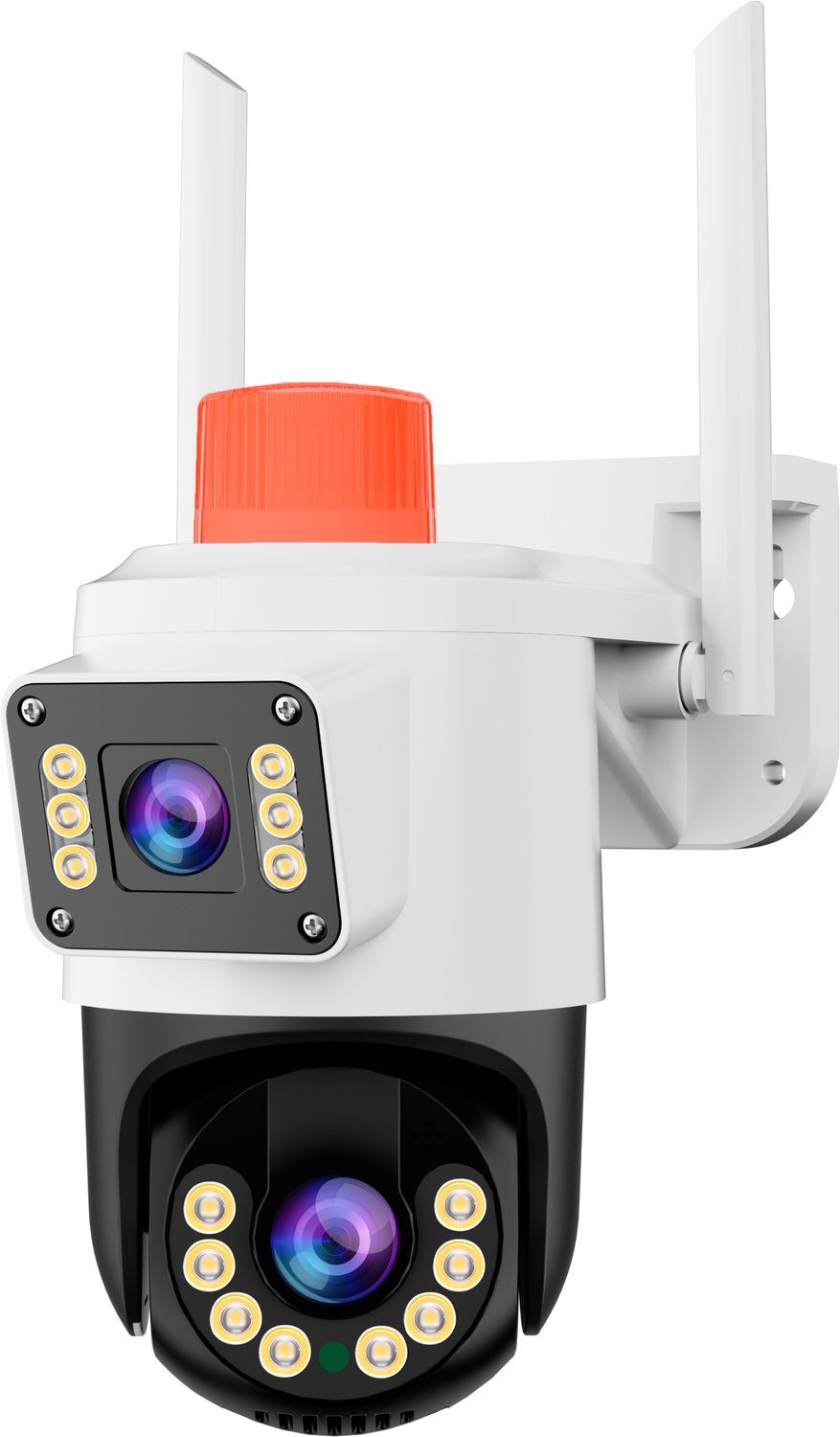Wifi-PTZ-beveiligingscamera - Kleurennachtzicht - Dubbele antenne - Alarm - Jortan Tech
