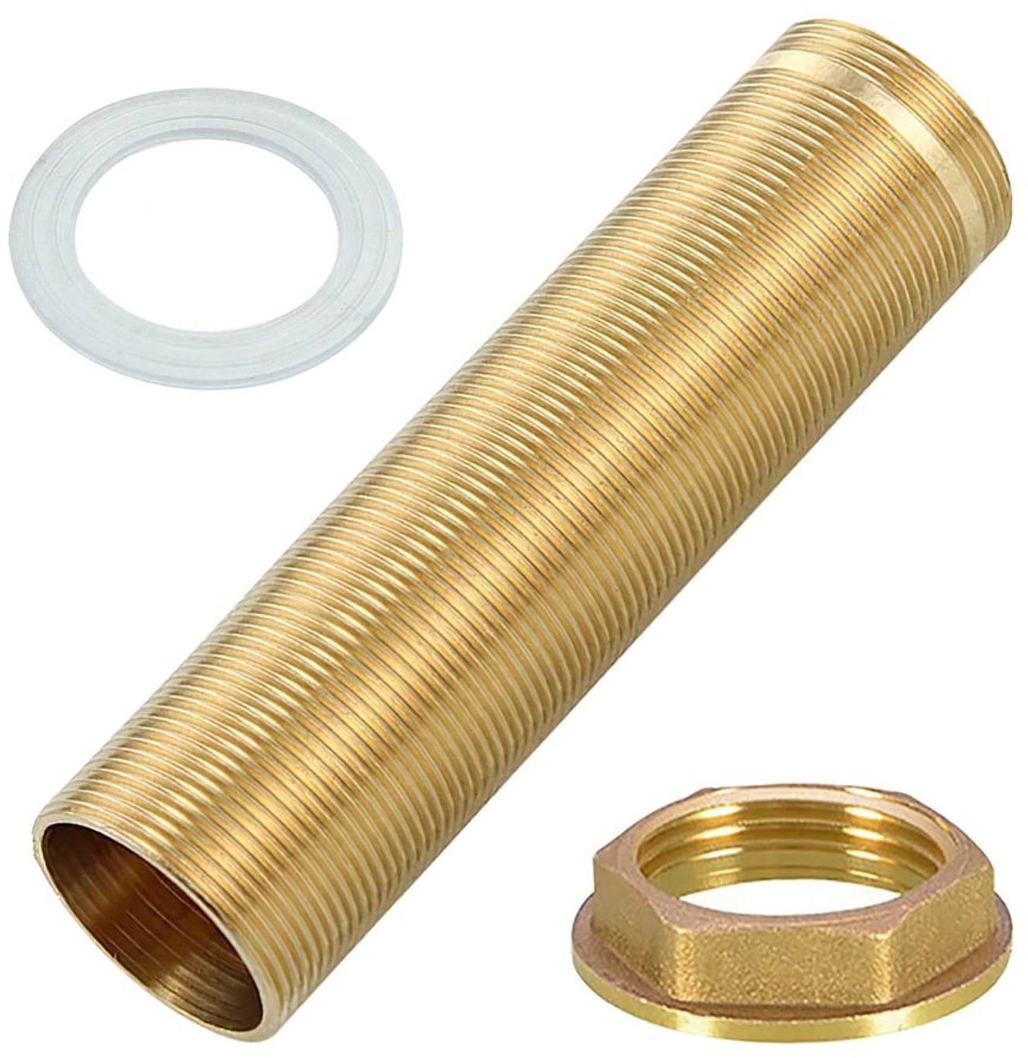 150 cm Nippel Lock Moer Set van RVS voor Wateraansluitingen