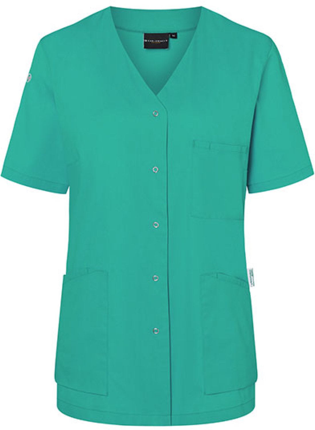 Karlowsky Shortsleeve Ladies´ Kasack Essential KY131 Emerald Groen