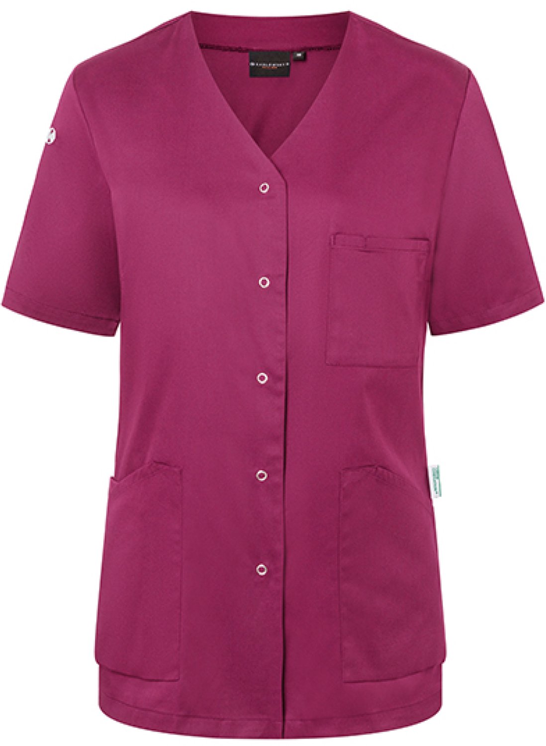 Karlowsky Shortsleeve Ladies´ Kasack Essential KY131 Fuchsia (ca. Pantone 689c)