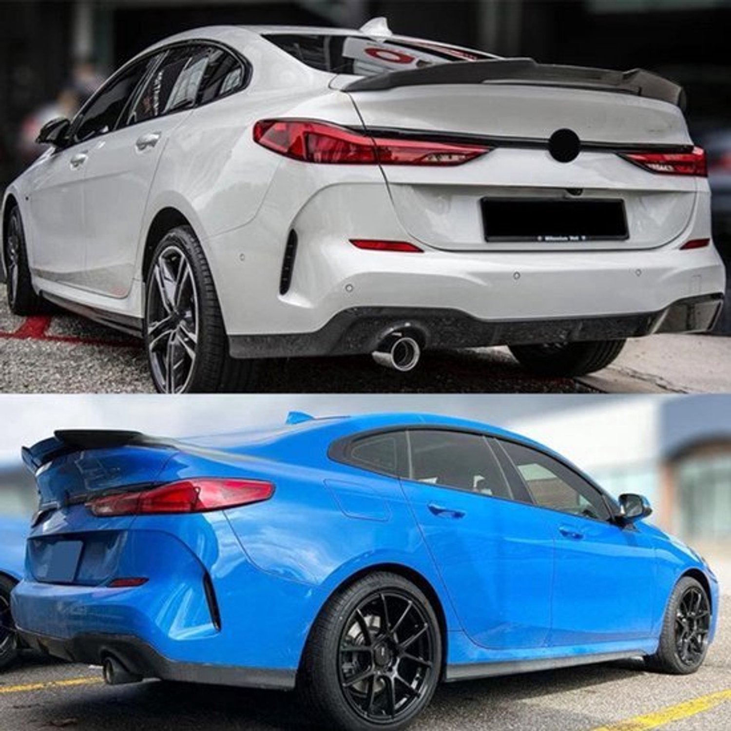 Achterklepspoiler Gloss Black - ABS Kunststof - Carbonlook - Voor BMW 2 Serie F44 Gran Coupé - Auto Accessoire