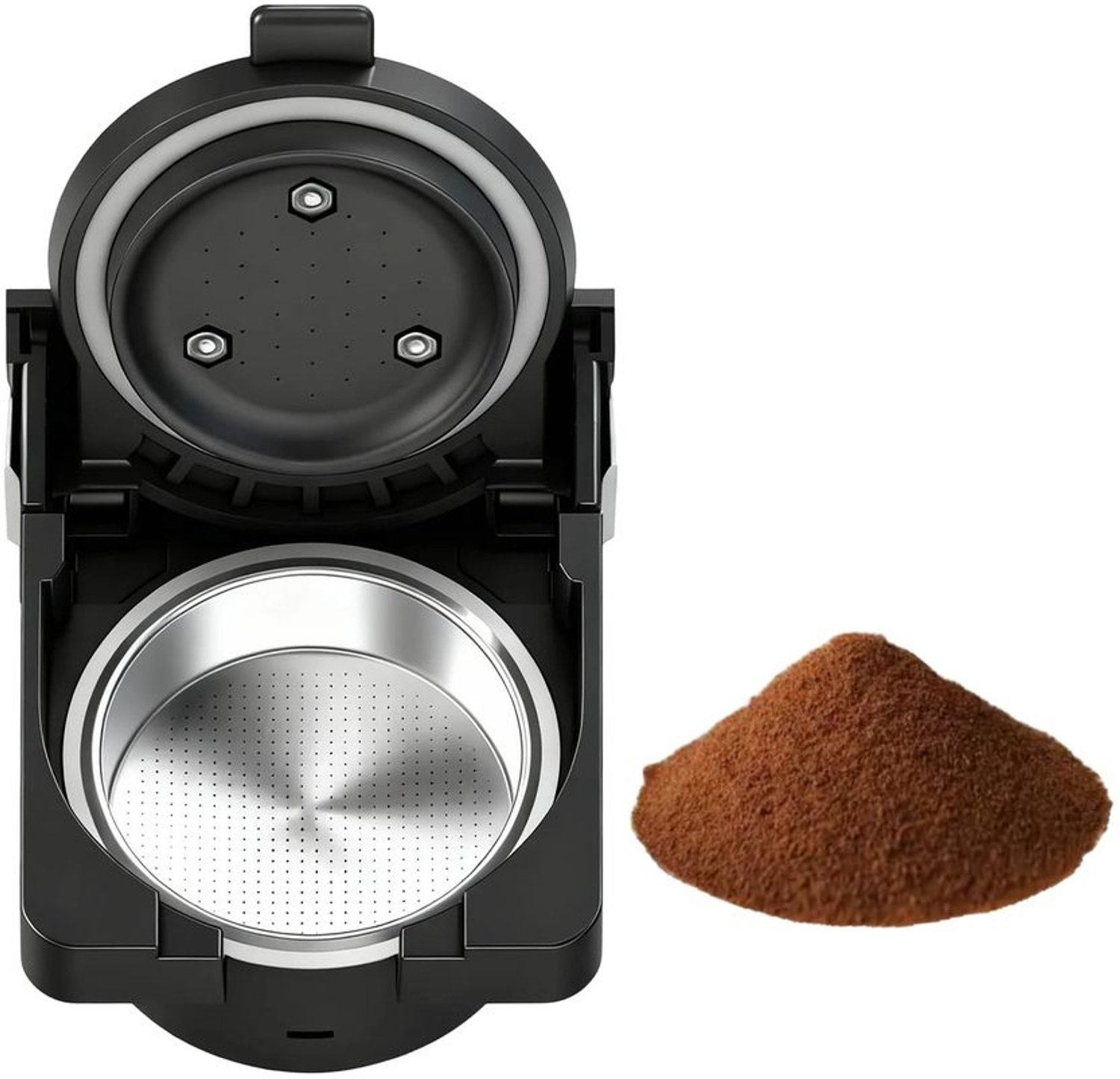 Herbruikbare Koffiecapsule Adapter voor Gemalen Koffie
