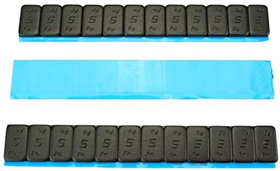 7 Balancing Weights - 12 x 5 g Adhesive Weights — afbeelding 2
