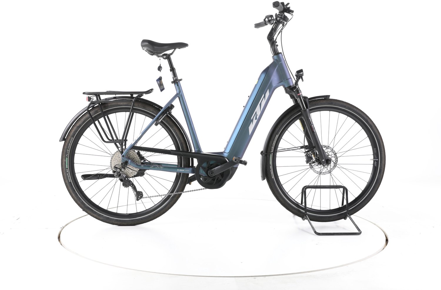 KTM Macina Tour CX 510 Elektrische trekkingfiets Bosch Accu 500Wh 28 2023 blauw
