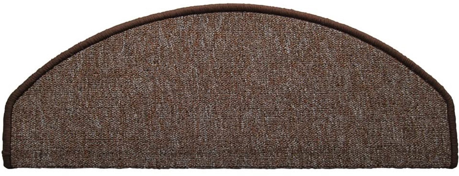Set van 15 Halfmaan Trapmatten in Beige