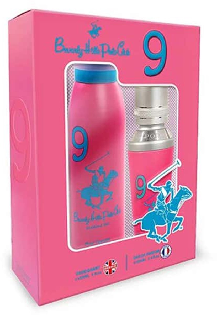 Beverly Hills Polo Club 9 Eau De Parfum 100ml Gift Set
