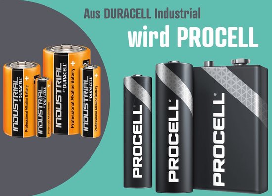 Batterij Duracell Industrial Alkaline AAA / LR3 - 10 stuks van Duracell — afbeelding 2