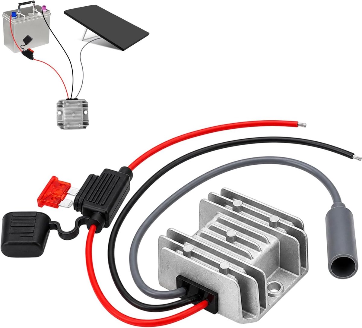 12V-Voedingsadapter voor Starlink Mini, Hoogwaardige Waterdichte DC-Step-Up-Converter met Vrouwelijke Stekker 9-28V-Ingang 12V/24V naar 30V 3,5A voor Starlink Mini-Voedingsaccessoires