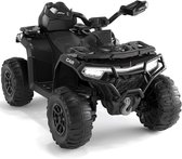 Danky Quad - Elektrisch Kinderquad 12V - Zwart - Terreinwagen 4-Wiel - 2 Motoren - Afstandsbediening & Bluetooth