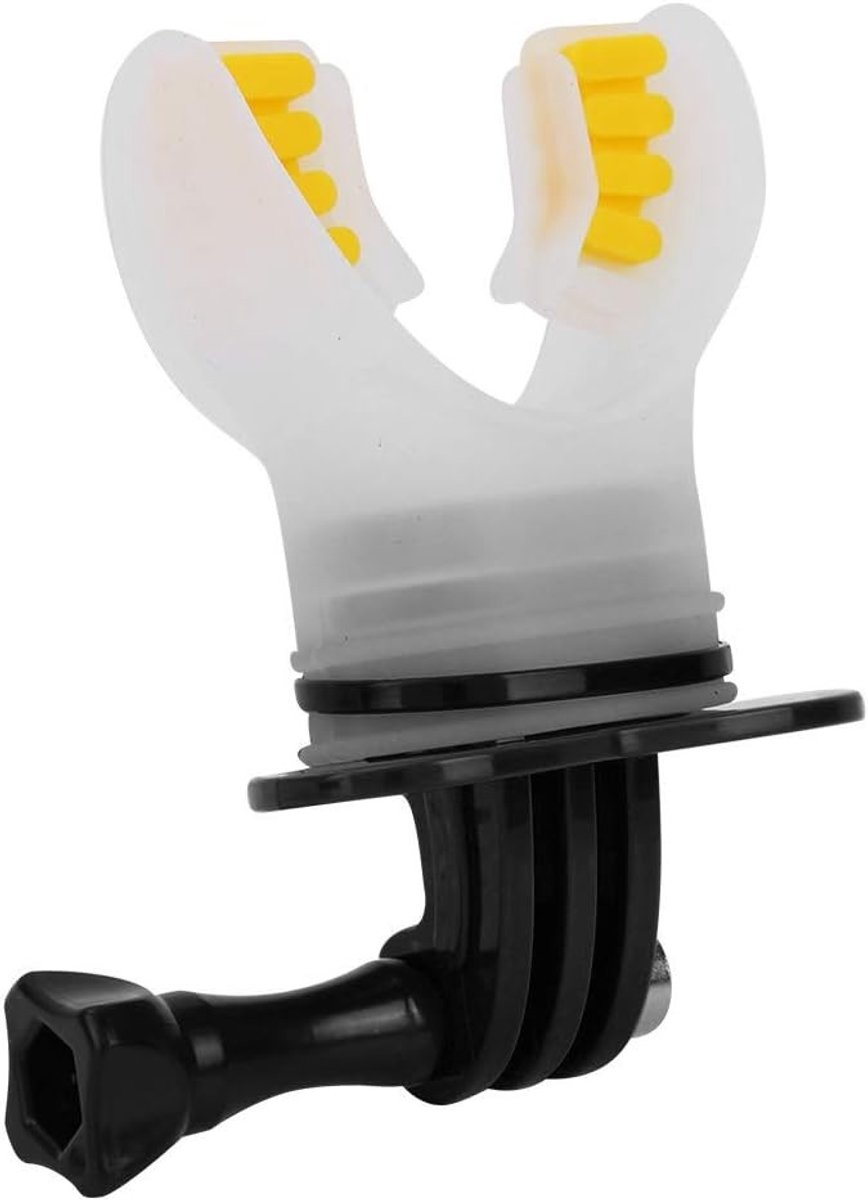 Handsfree Duiken met Mondbevestiging voor Actiecamera - Duik Skates in Zwart voor Avontuurlijke Filmmomenten