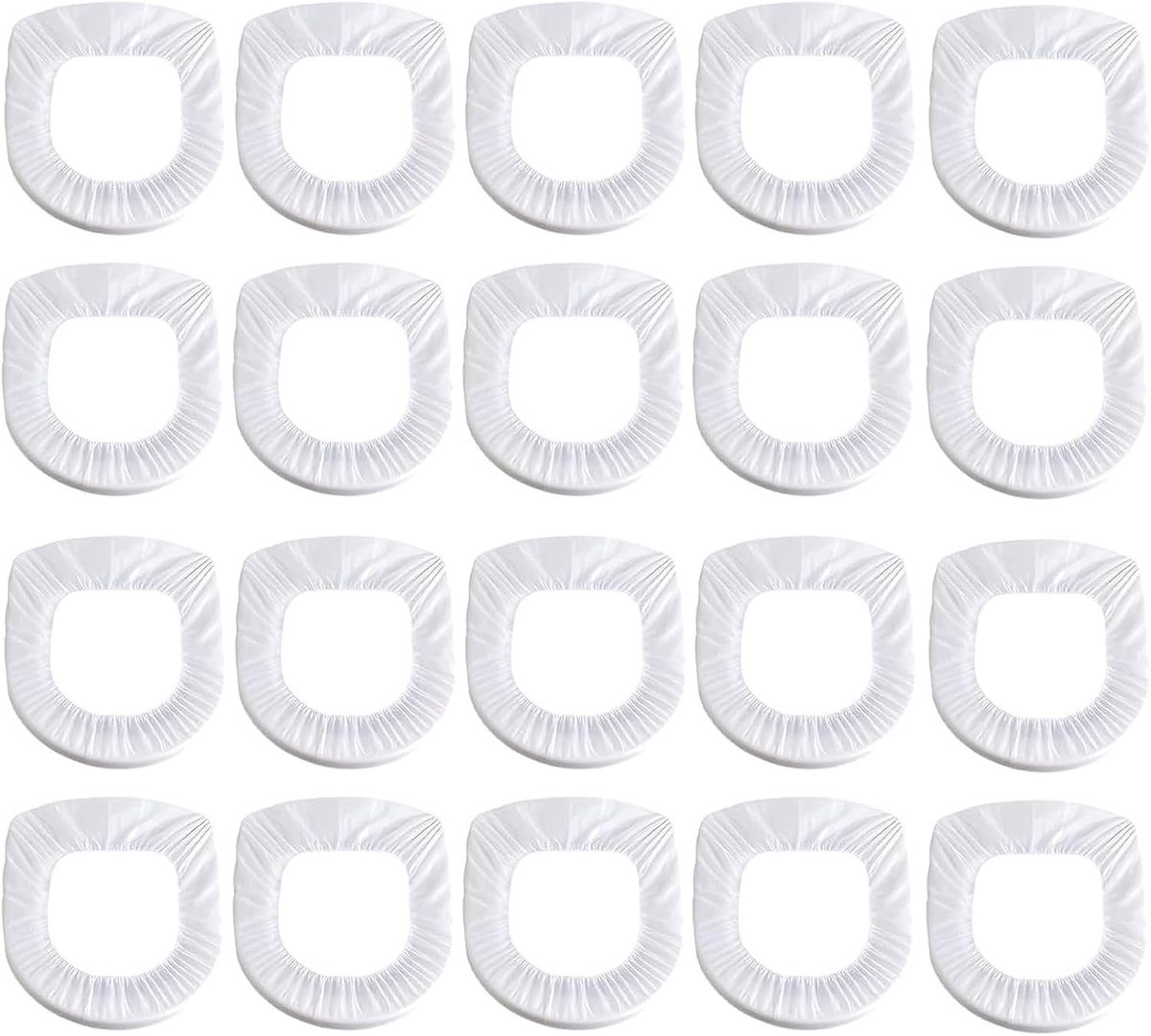 Extra grote wegwerp toiletbrilcovers voor kinderen en volwassenen, antislip toiletpads voor ziekenhuizen en openbare toiletten, hygiënisch en praktisch