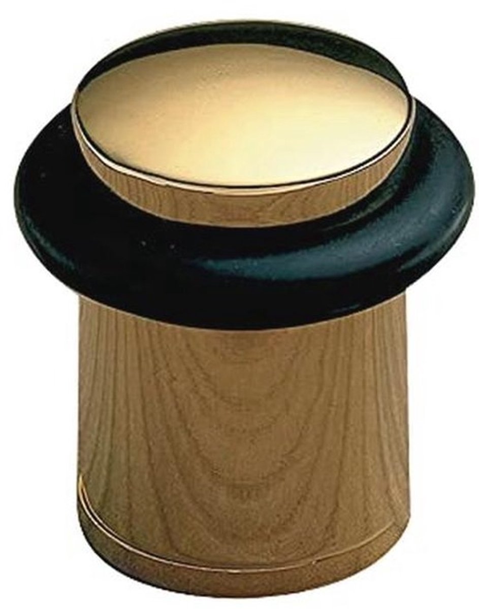 Decoratieve deurstopper goud met antislip rubberen band voor doorgangsdeuren