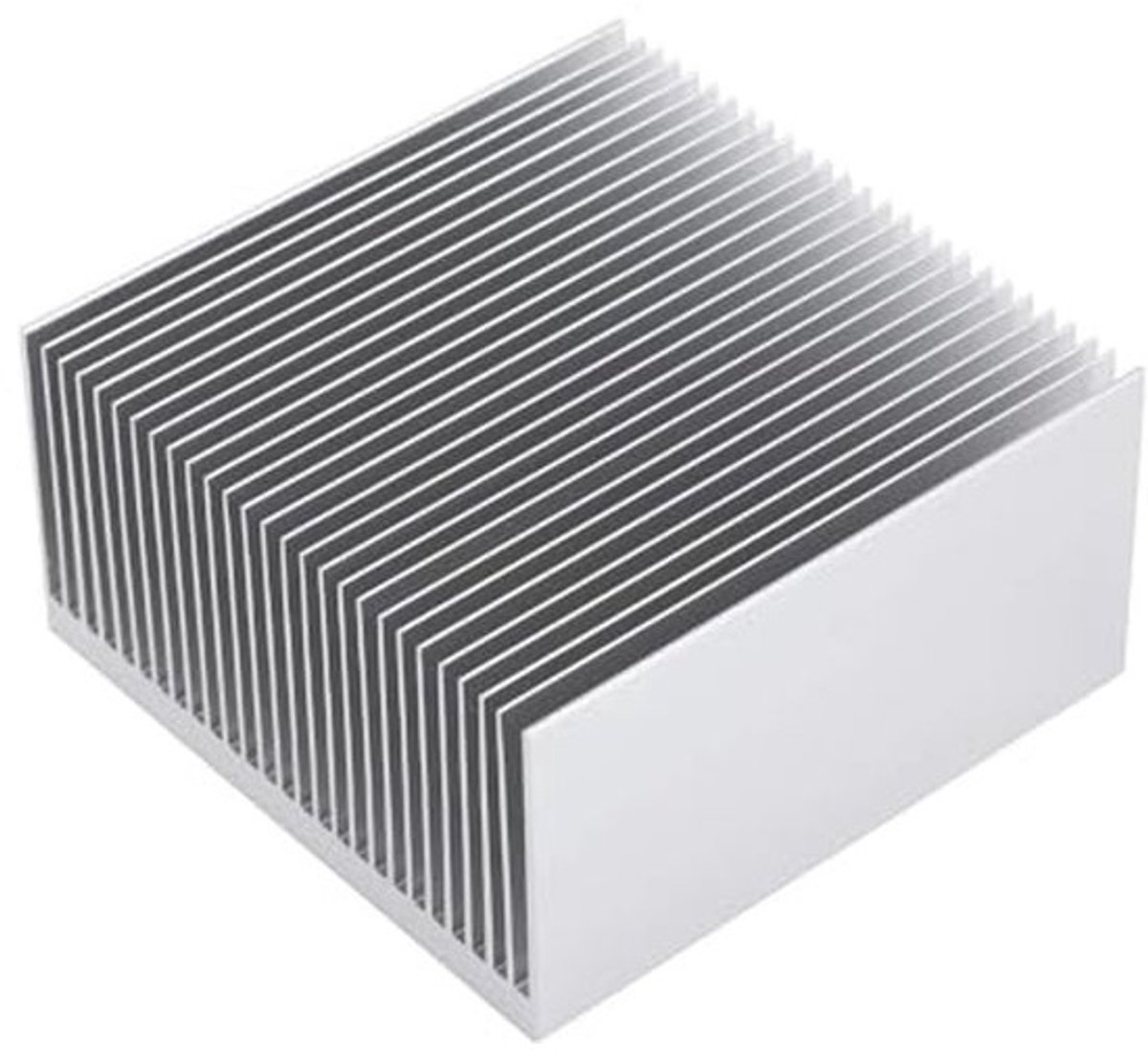 Grote Aluminium Koellichaam 27 Fin Radiator voor Hoge Vermogen Componenten