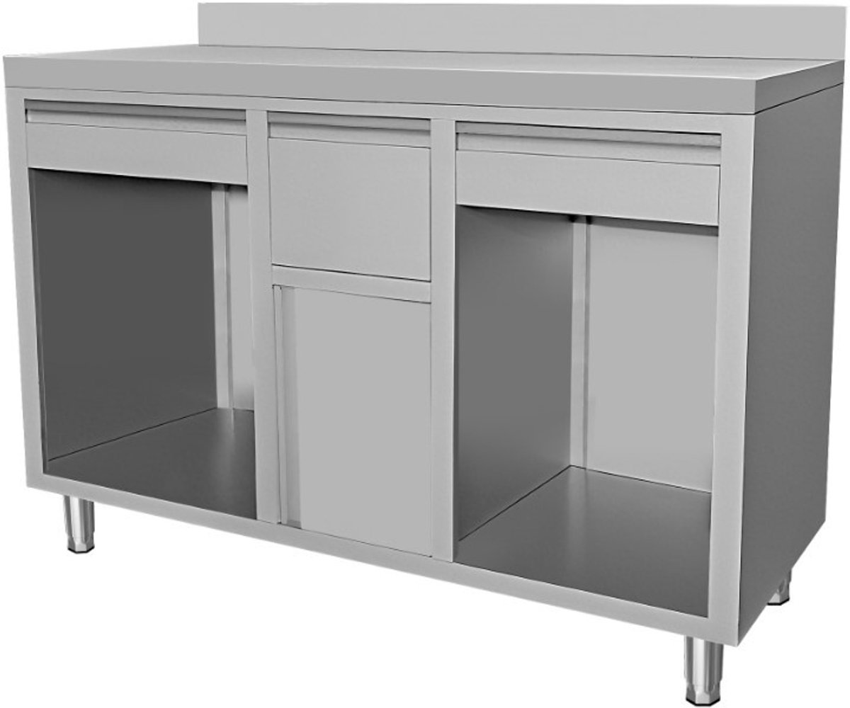 Combisteel 7088.1010 RVS KOFFIE WERKTAFEL 1500X600 - Horeca & Professioneel