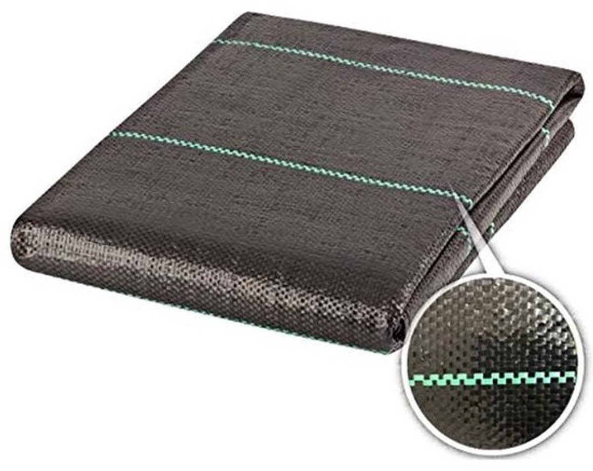 Geweven Onkruidbestrijding Stof 100gsm (1m x 10m) - UV-bestendig en Poreus