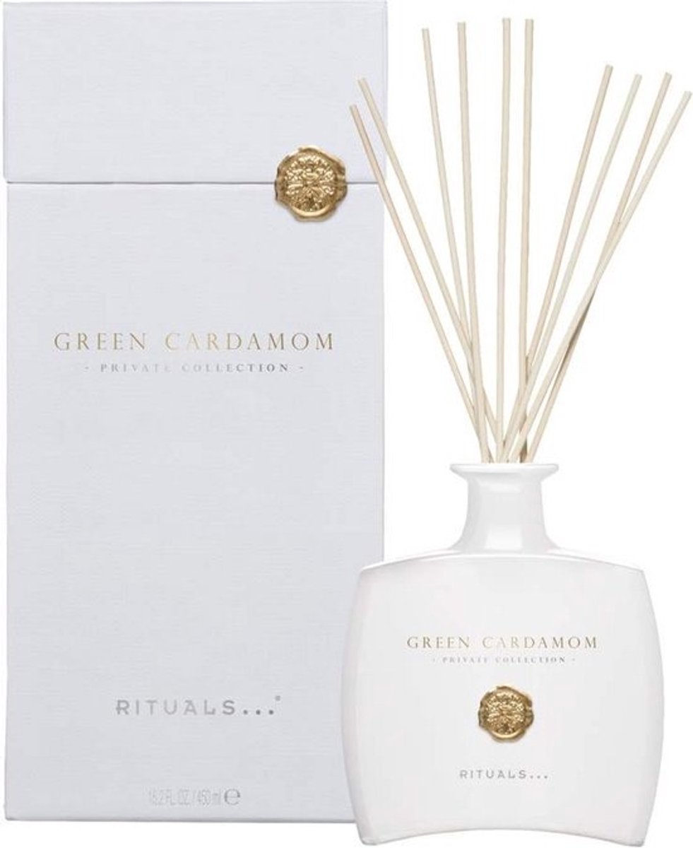 Luxe Geurstokjes Groene Kardemom - 16 cm - Langdurige Huisparfum