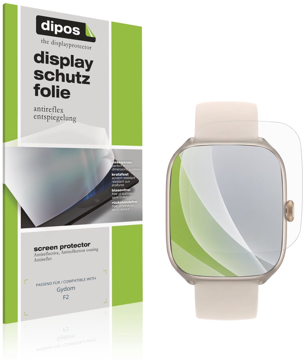 dipos – 6x Matte Beschermfolie geschikt voor Gydom F2 | Krasbestendige & antireflecterende Screenprotector Ultra-Thin