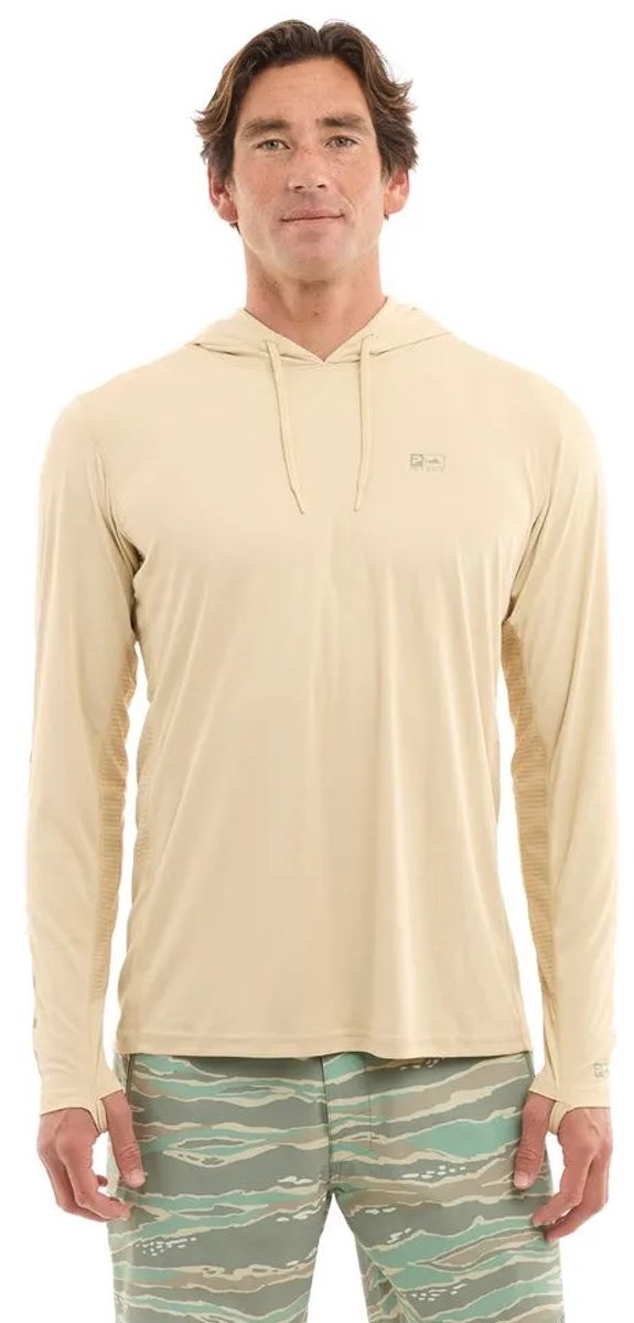 Pelagic Vaportek Rusted Icon Uv-hoodie Met Lange Mouwen L Man