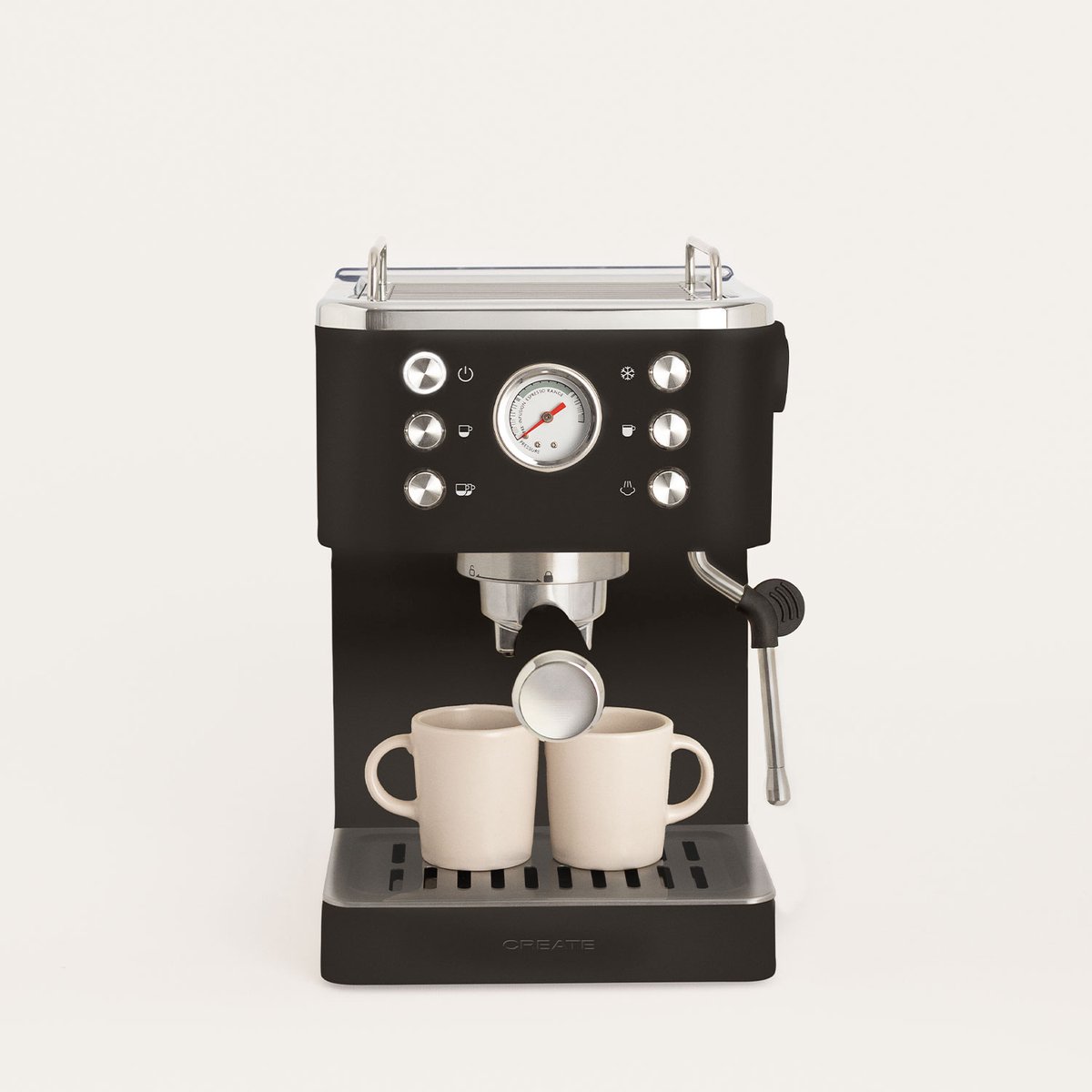CREATE - 20 bar espressomachine met cold coffee-functie - Zwart - THERA CLASSIC COLD BREW