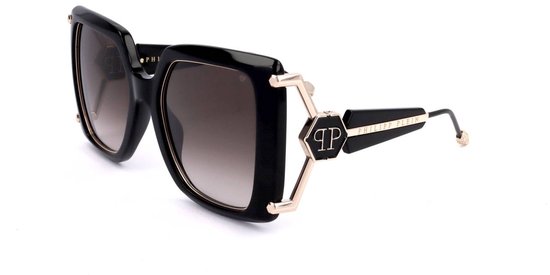 Philipp plein SPP121S 0700 Zonnebril - Dames - Zwart — afbeelding 2