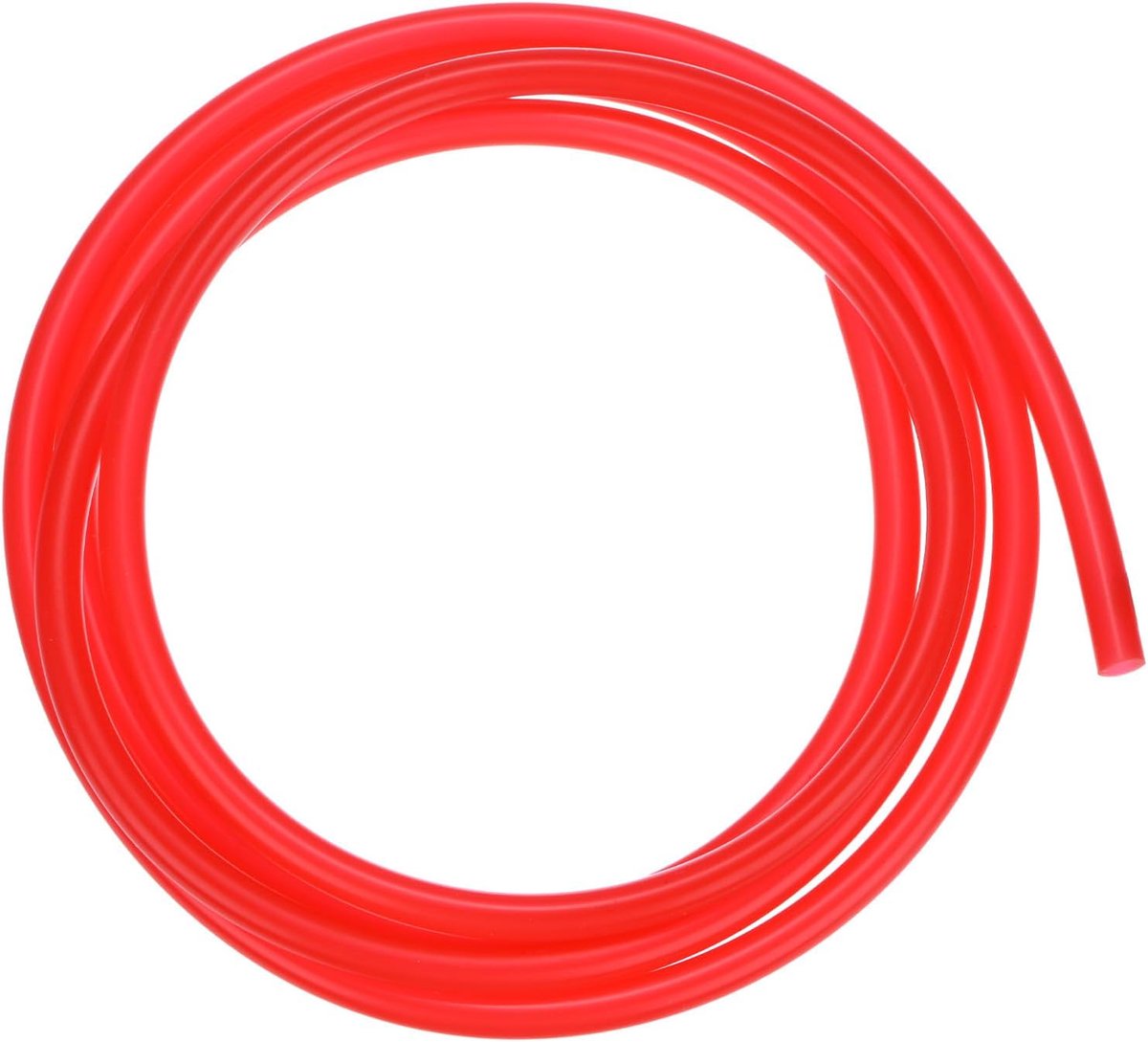 Siliconen buis, 5/32" (4 mm) ID x 1/4" (6 mm) OD siliconen rubberen vacuümbuis, 5 ft (1,5 M) hoge temperatuur waterluchtslangpijp voor pomp/vloeistofoverdracht, thuisbrouwen/wijnmaken
