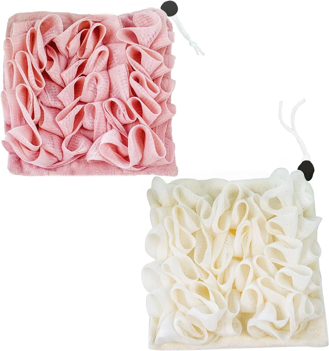 2 stuks 2-in-1 doucheballen, badproducten, badballen, lichaamsdoucheproducten, praktische badkamerproducten, badkameraccessoires