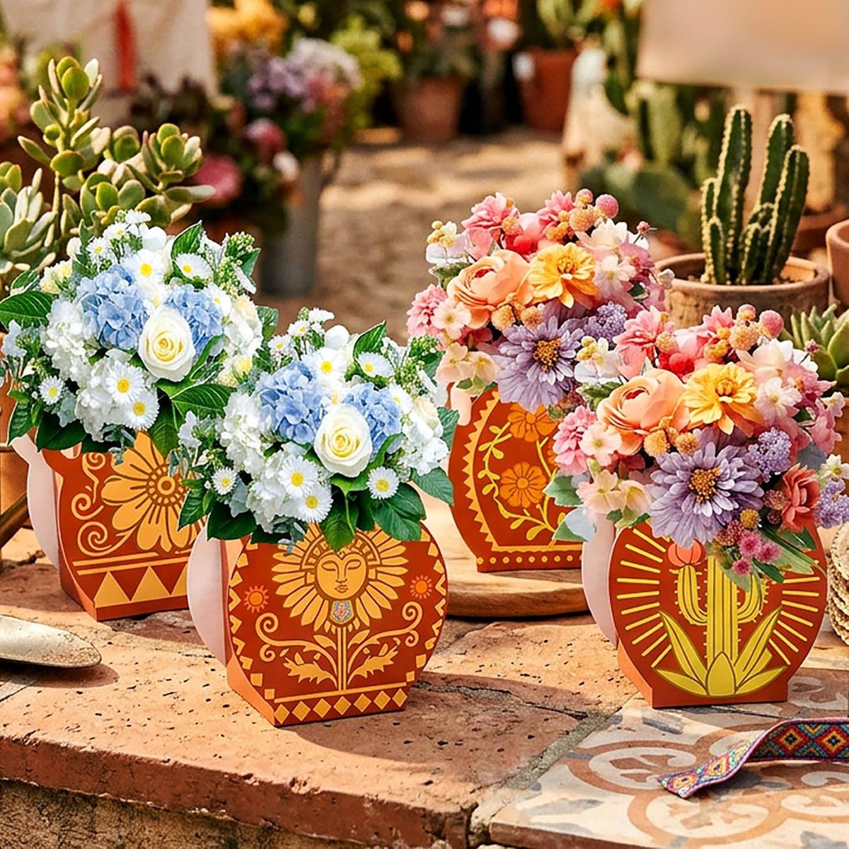 Mexicaanse feestdecoratie kleurrijke cinco de mayo versiering
