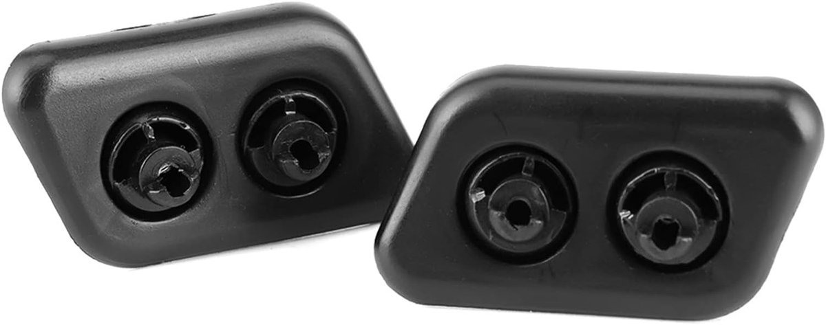 Sproeier voor koplamp E36, bumper E39 Pack M, paar koplampsproeiers, auto-brandstofinjectiesproeiers, paar koplampsproeiers 61678360661 voor E39 525I 528I 530I 540I M5 1999-2003