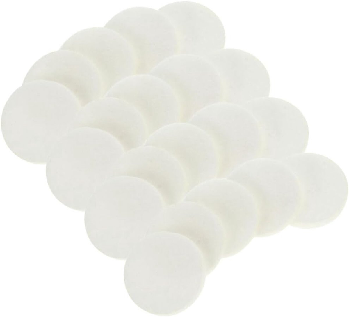 Ifundom 200 vervangende pads voor etherische olie, voor diffuser, wattenschijfjes, reservepads van vilt voor diffuser, halsketting, armband, diffuser