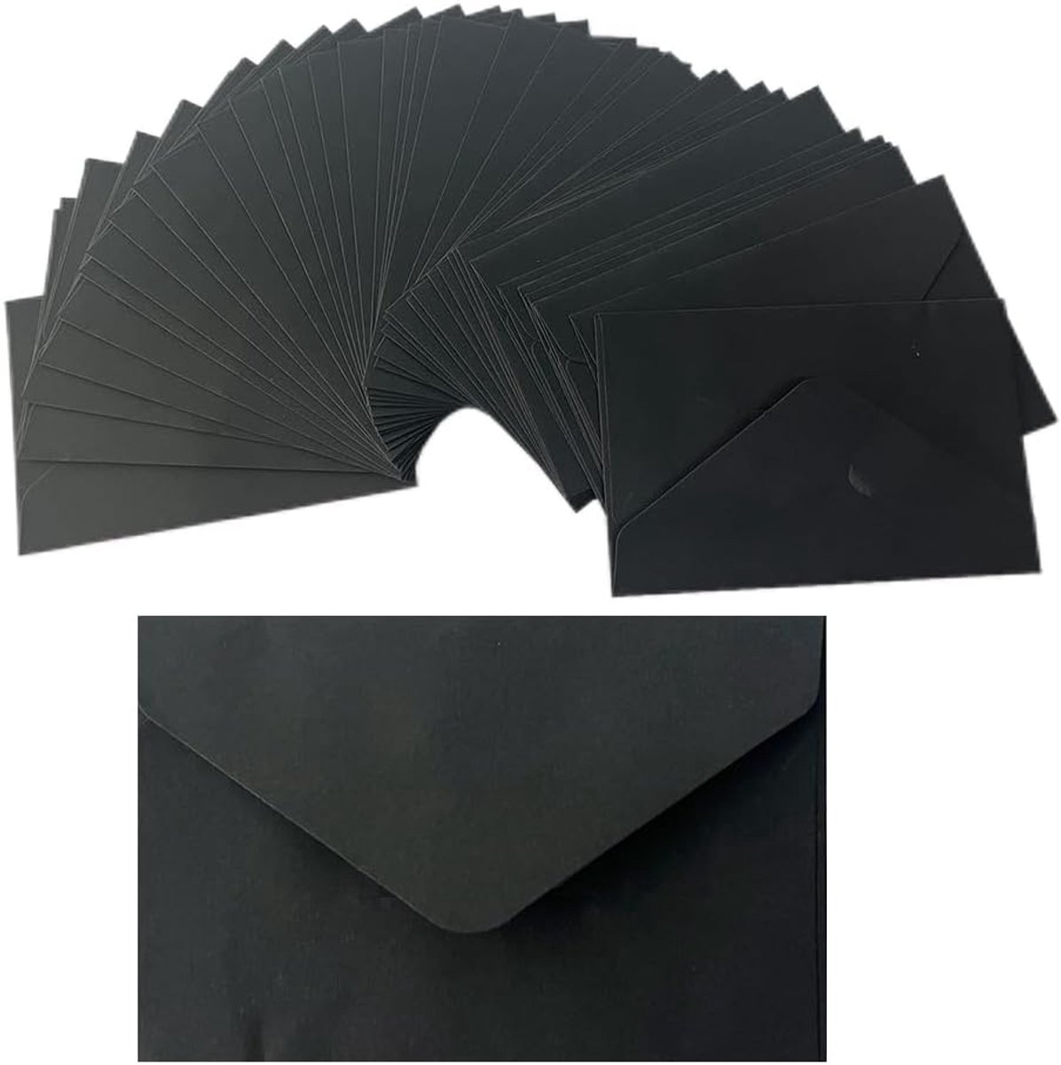 80 Stuks Mini Enveloppen, Kleine Enveloppen, voor kantoor, thuis