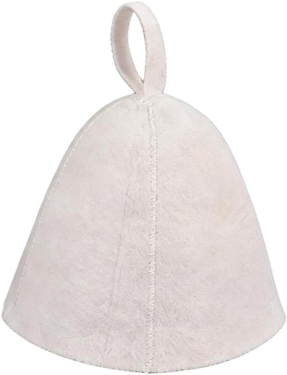 Vilten saunahoed – voor douche, sauna en natte ruimtes, hoofdbescherming, unisex