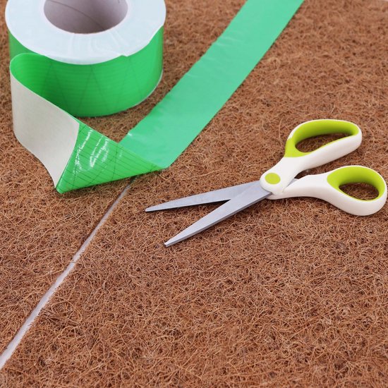 90 m Kokos contactgeluidsisolatie 600 g/m² - Natuurvezelmat 3,5 mm, 1 m breed - Warmte- en geluidsisolatie — afbeelding 2
