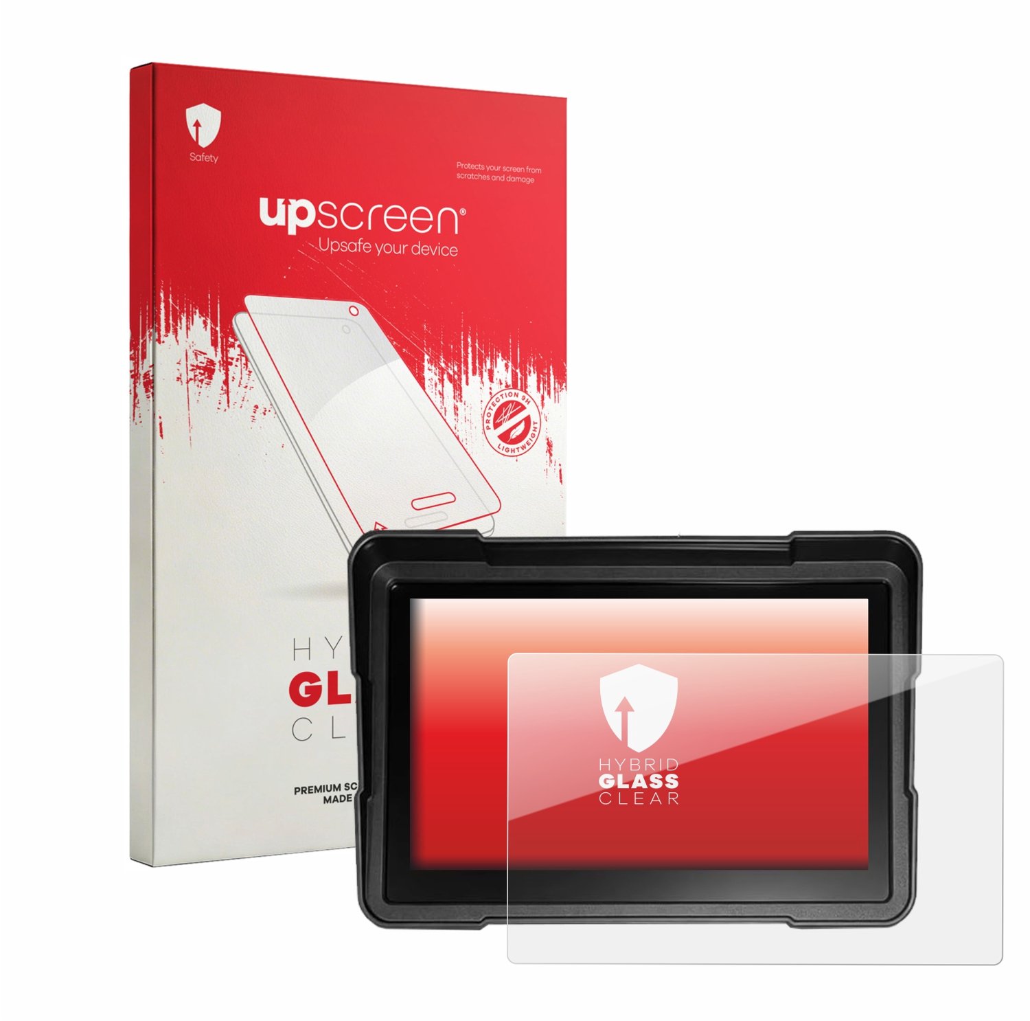 upscreen - Screenprotector voor LICHENGTAI 7" - Folie Beschermfolie Beschermglas transparant