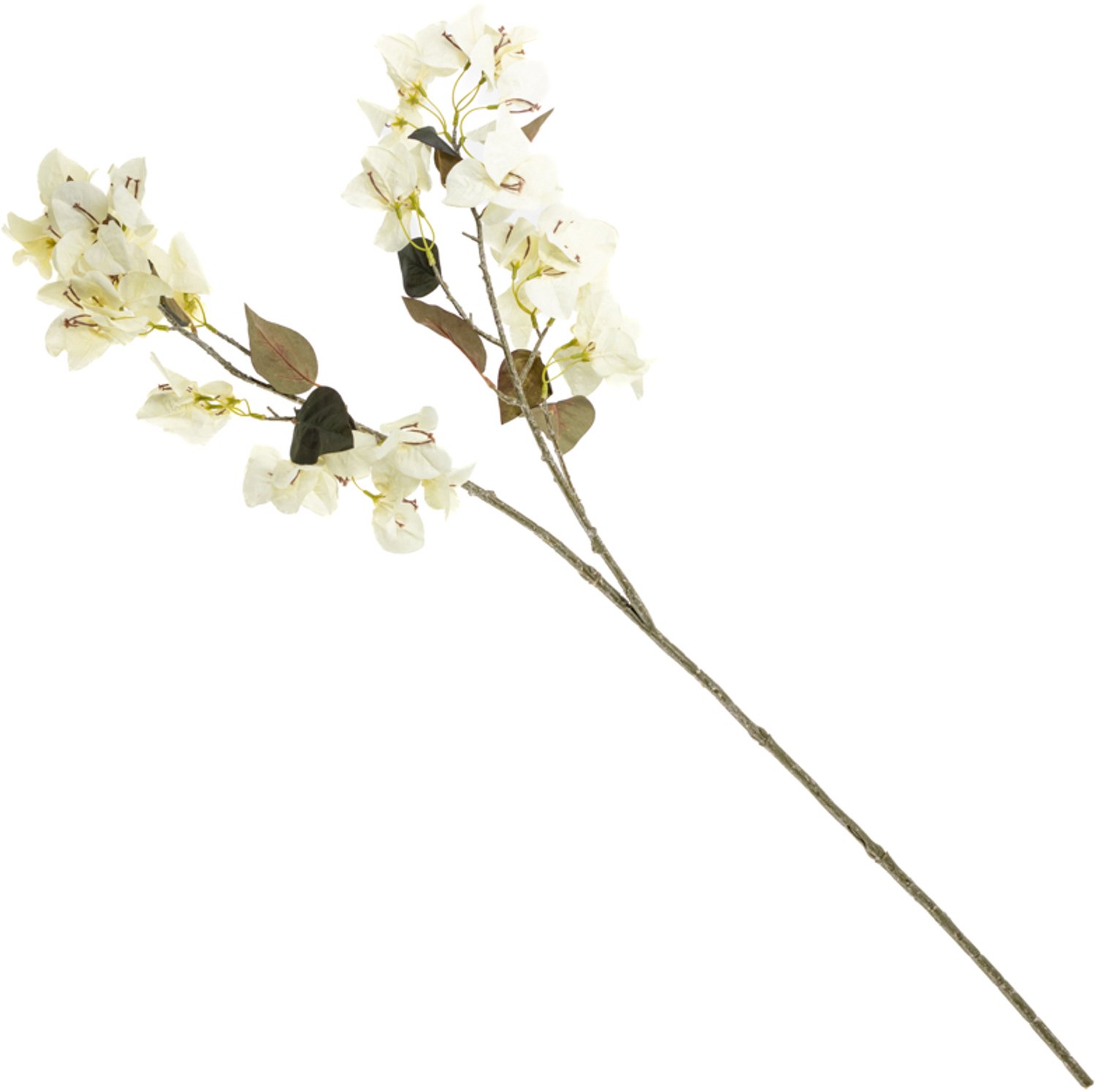 Kunstbloem Bougainvillea 110cm off-white