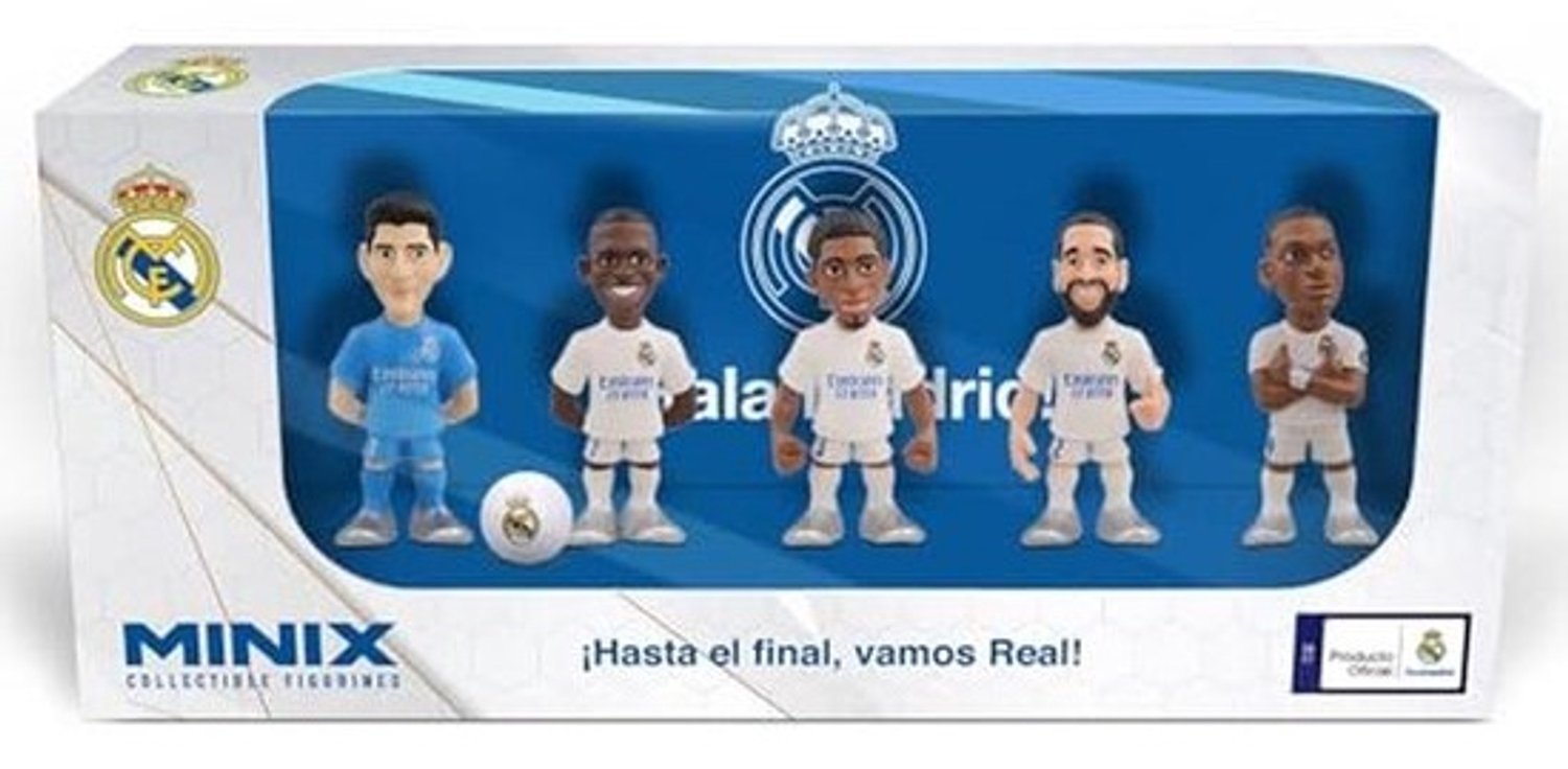 Figuren om te sparen van voetbalsterren - 5 stuks - 7 cm