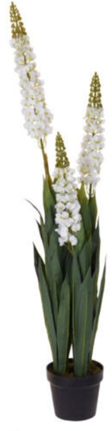 Home & Styling Collection Home Styling Collection - Kunstmatige lupine in pot, 120 cm - wit