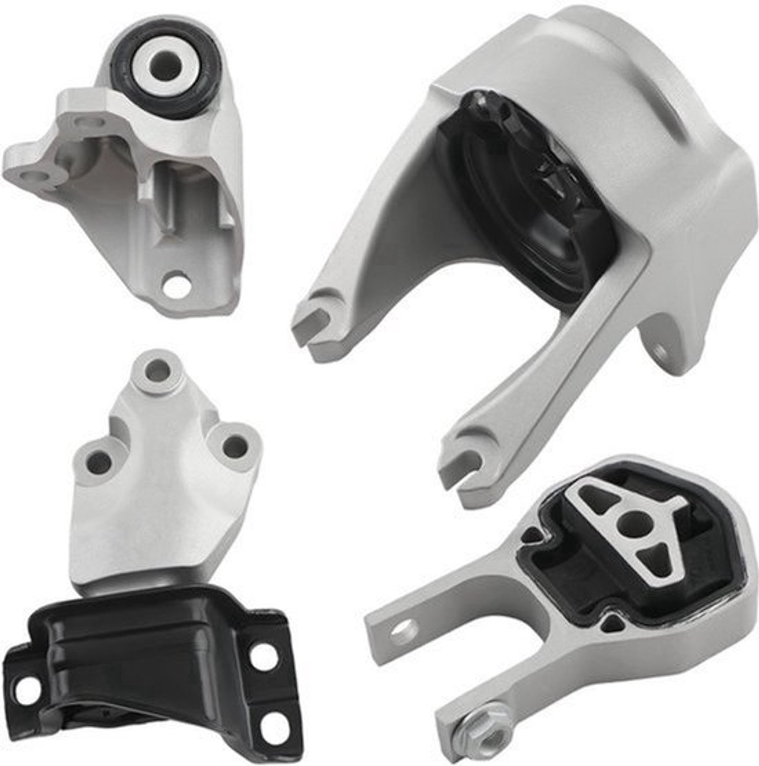 Motorsteun Set Motor- En Transmontage - Aluminium Staal Rubber - Voor Ram ProMaster 3.6L 2014-2021 - Auto Onderdelen