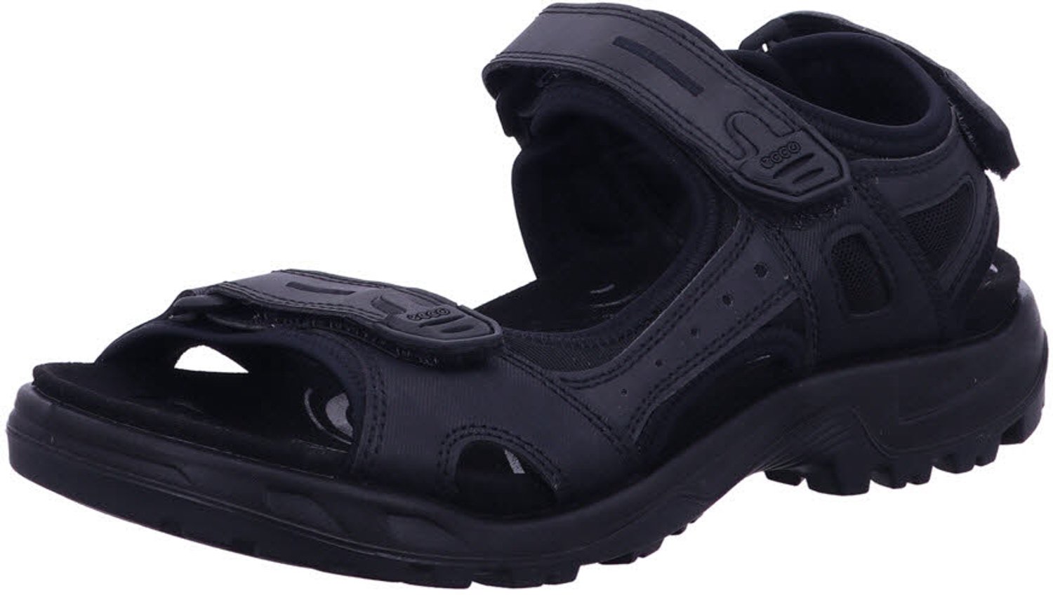 Ecco heren sandalen Zwart