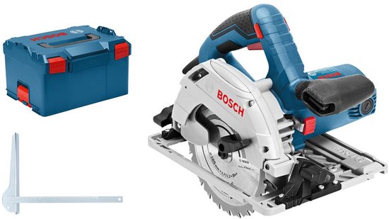 Bosch Professional GKS 55+ GCE Cirkelzaag - met FSN 1400 geleiderail - 63 mm zaagdiepte