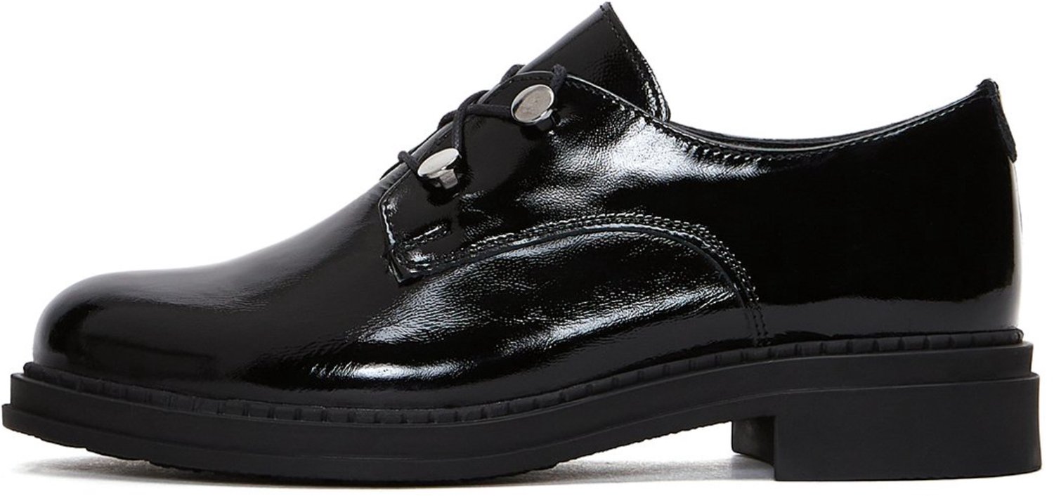 DERIMOD Masculine Shoes Patent Leather Masculine Shoes