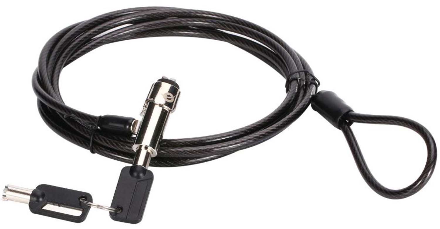Conceptronic CUSTODIO02BNM kabelslot Zwart 1,8 m