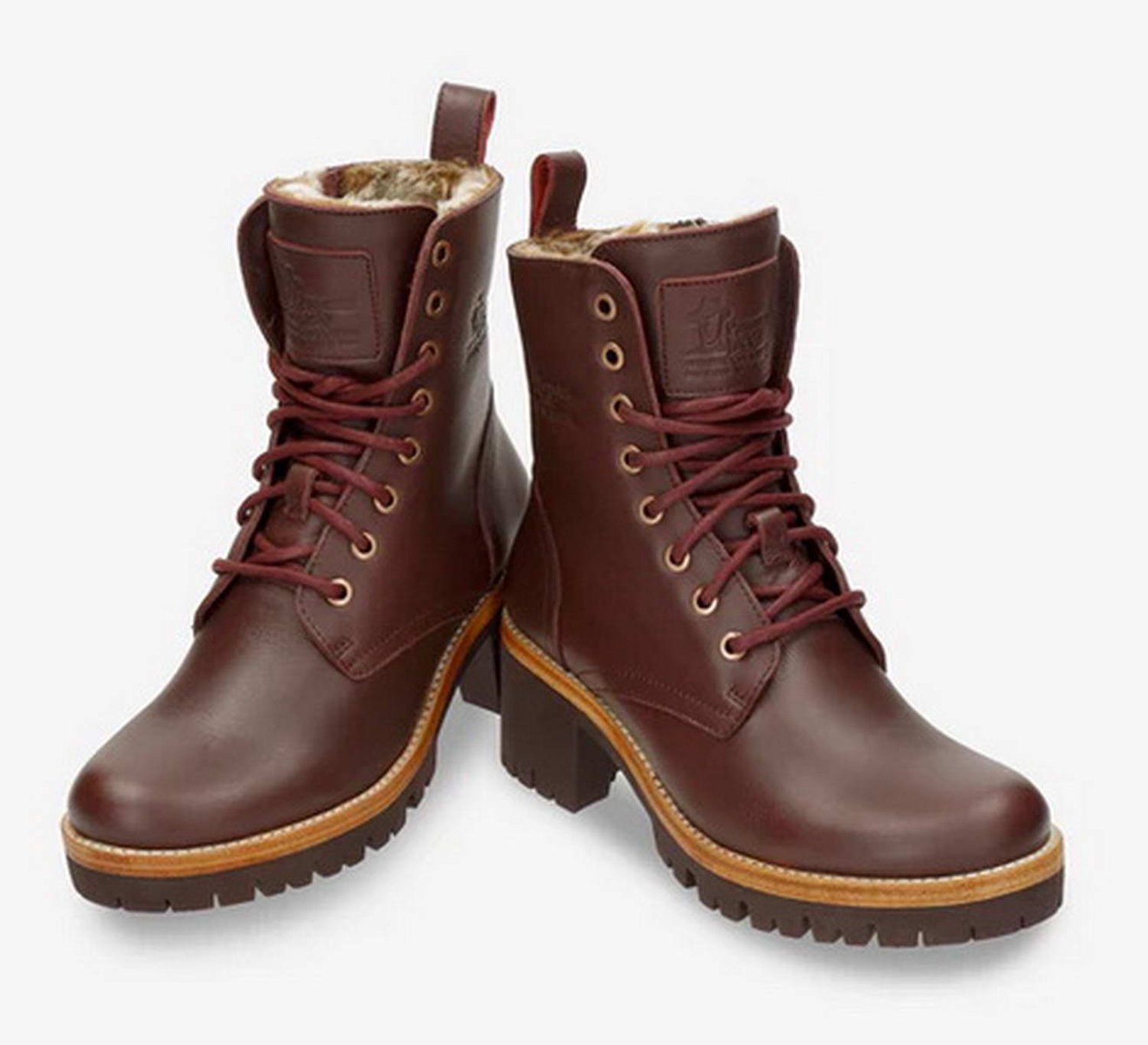 Boots Panama Jack Women Padma B14 Napa leer Burgundy-Schoenmaat 40
