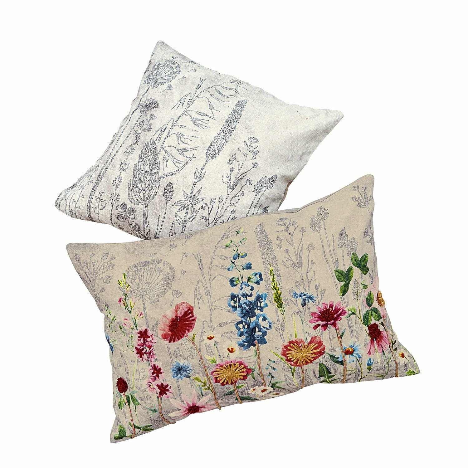Loberon Kussenhoes set van 2 Eleonoire bont