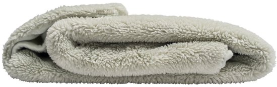 Snoozebaby Verschoonmatje - Opvouwbare mat voor onderweg 0-2 jaar - Zachte teddy - Olive Green — afbeelding 4